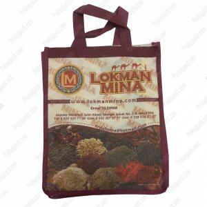 Nonwoven Tela Baharatçı Lokman Çantası
