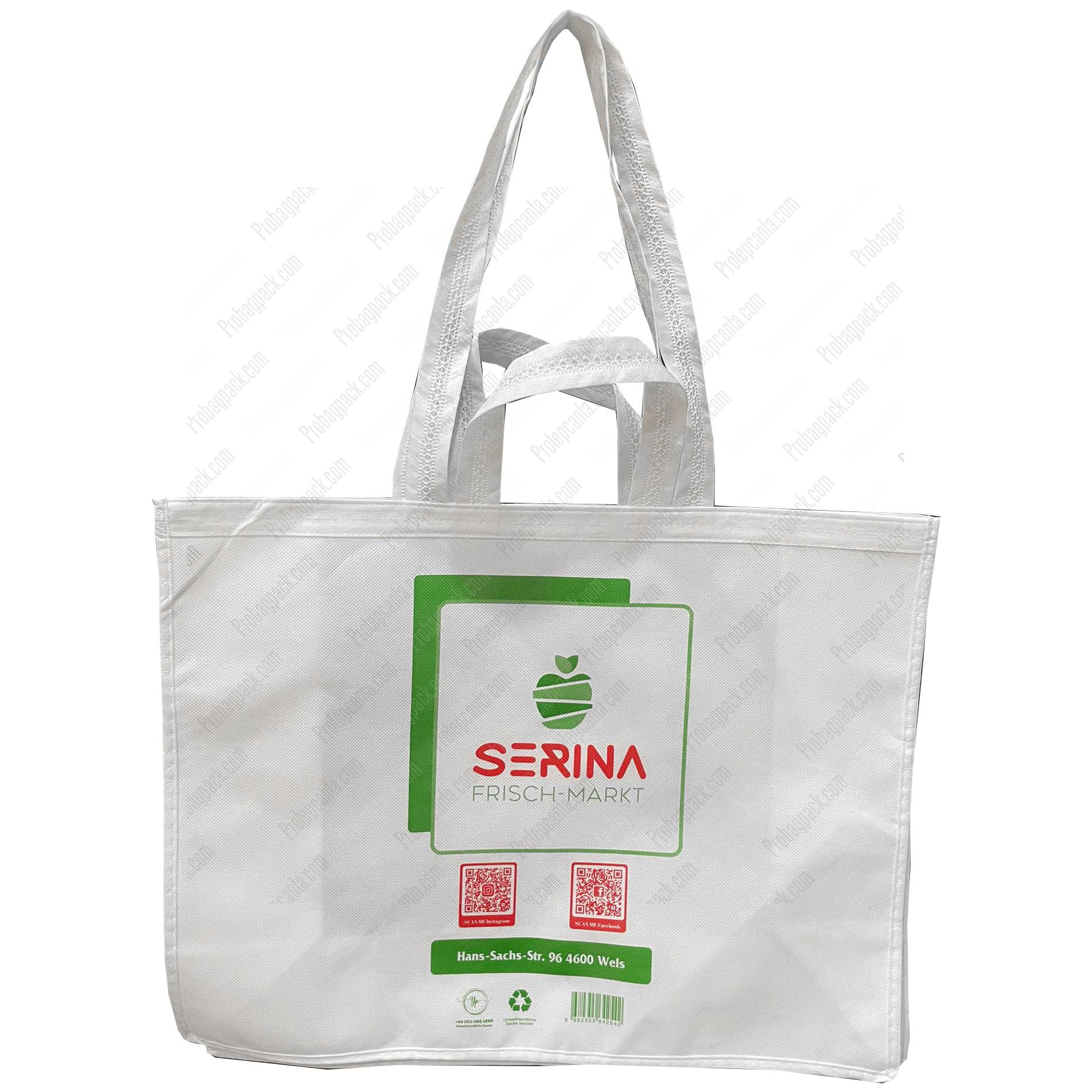 Nonwoven Tela Market Çift Kulplu Çanta 50X40X20 Cm 1 Nonwoven Tela Market Çift Kulplu Çanta 50X40X20 Cm
