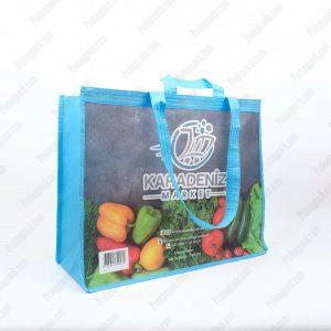 Alternative view of Nonwoven Tela Market Çantası 50x37x15 cm