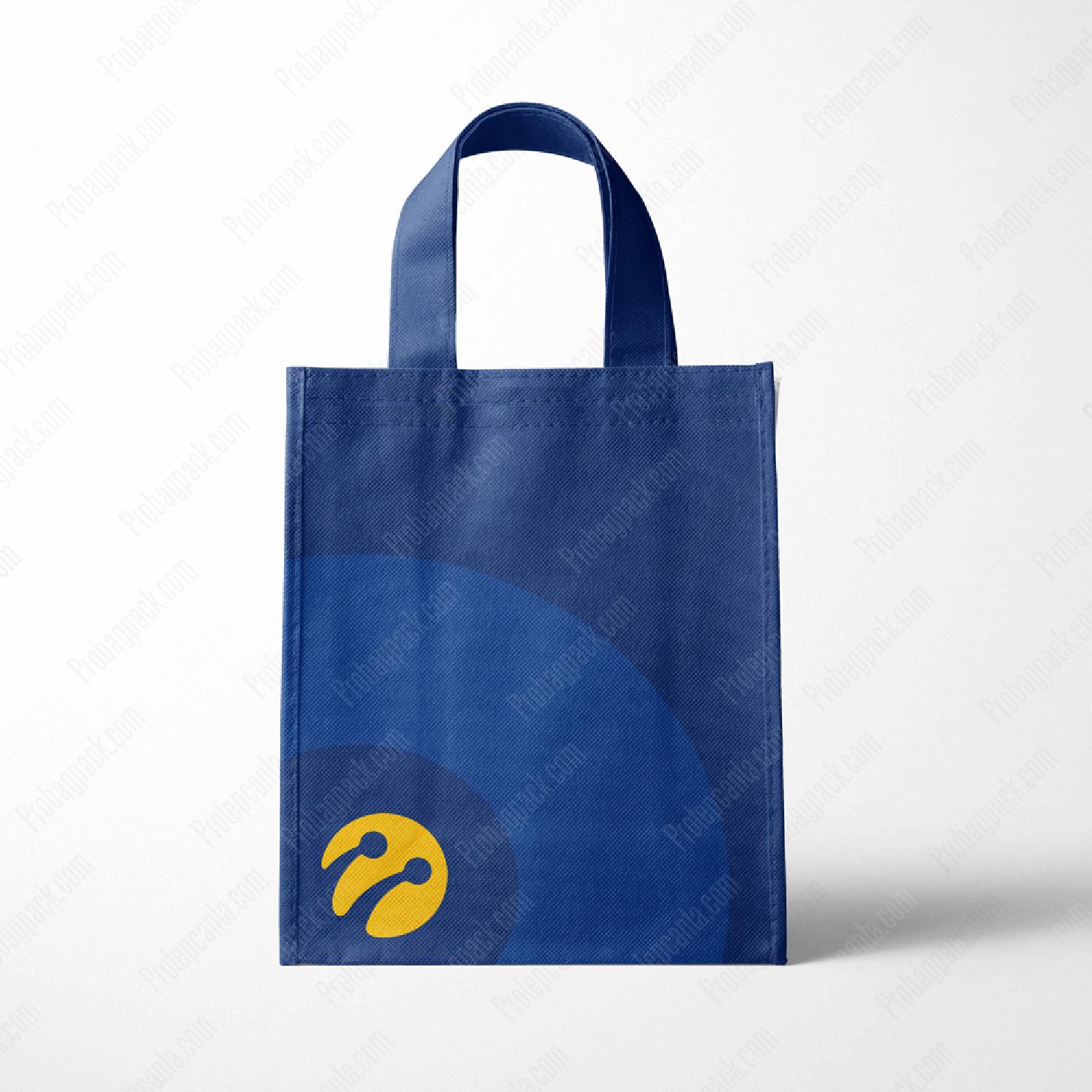 Dikişli Nonwoven Turkcell Bez Çantası 1 Dikişli Nonwoven Turkcell Bez Çantası