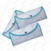 Nonwoven Tela Katlanabilir Promosyon Çanta 4 Nonwoven Tela Elyaf Katlanabilir Alisveris Market Pazar Cantasi Mavi Beyaz 02
