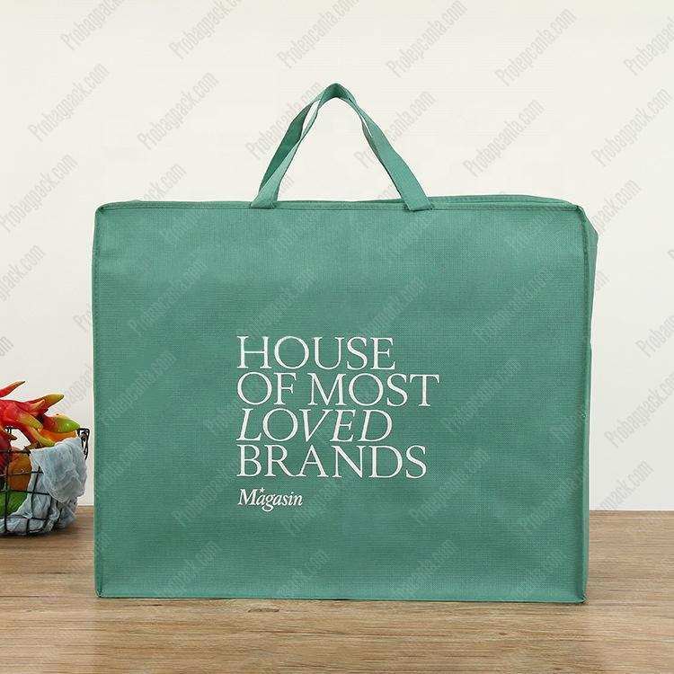 Nonwoven Tela Fermuarlı Dikişli 3D Körüklü Çanta 2 Nonwoven Tela Fermuarlı Dikişli 3D Körüklü Çanta - Görsel 2