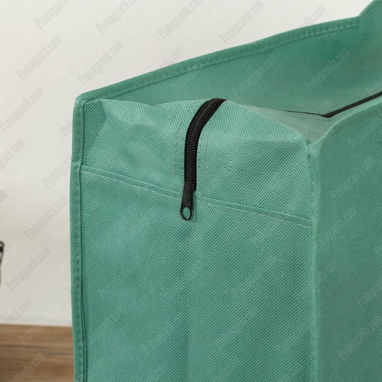 Nonwoven Tela Fermuarlı Dikişli 3D Körüklü Çanta 4 Nonwoven Tela Fermuarlı Dikişli 3D Körüklü Çanta - Görsel 4