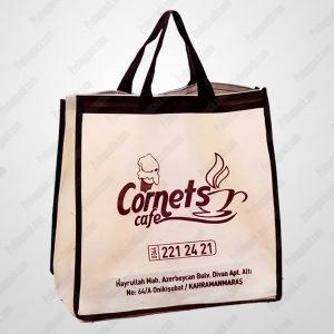 Nonwoven Tela Gıda Paket Çantası