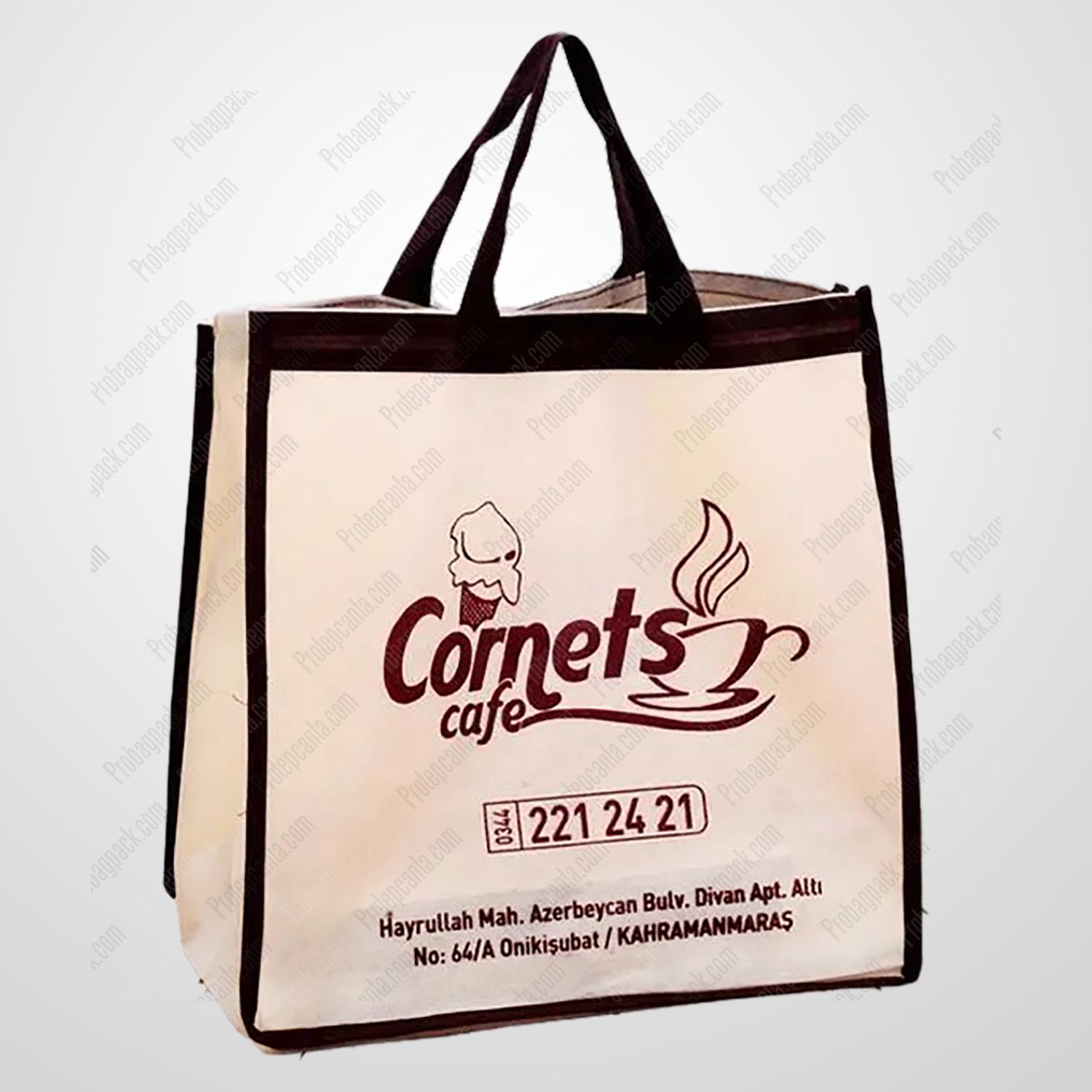 Nonwoven Tela Gıda Paket Çantası 1 Nonwoven Tela Gıda Paket Çantası