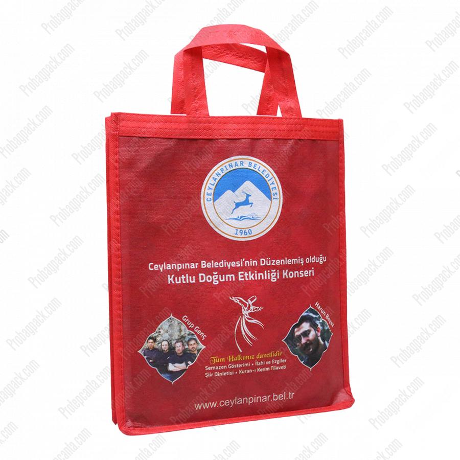 Dikişli Nonwoven Tela Resmi Kurum Çantası 1 Dikişli Nonwoven Tela Resmi Kurum Çantası