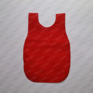 Nonwoven Tela Yelek Onluk Kirmizi 02