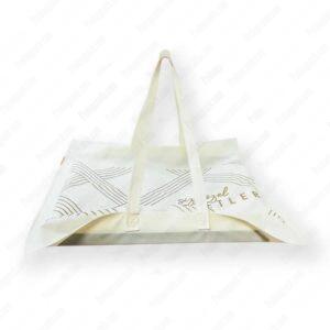 Fuar Çantaları 38 Ultrasonik Nonwoven Bez Baklava Tepsisi Taşıma Çantası