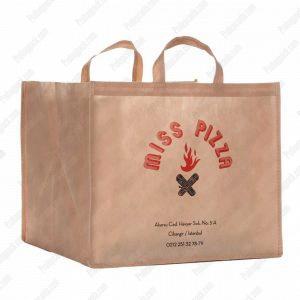 Nonwoven Tela Pizza Kutusu Çantası