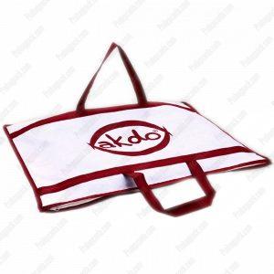 Nonwoven Tela Dikişli Baklava - Börek Tepsi Çantası 55x45cm