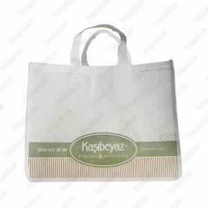 Alternative view of Patisserie Cafe Nonwoven Tela Dikişli Bez Çanta