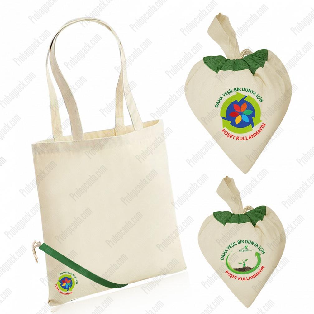 Kalp Şekilli Büzgülü (Dikey) Promosyon Çanta 4 Kalp Şekilli Büzgülü (Dikey) Promosyon Çanta - Görsel 4