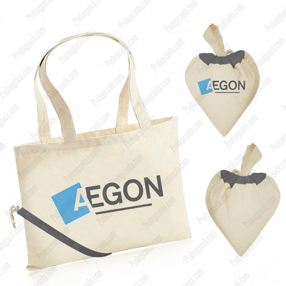 Kalp Şekilli Büzgülü (Yatay) Promosyon Çanta 1 Kalp Şekilli Büzgülü (Yatay) Promosyon Çanta