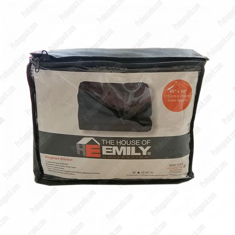 Pvc Nonwoven Fermuarlı Çanta, Yorgan, Pike, Yastık Çantası Ambalajı 2 Pvc Nonwoven Fermuarlı Çanta, Yorgan, Pike, Yastık Çantası Ambalajı - Görsel 2