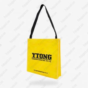 Dikişli Ofset Baskılı Nonwoven Tela Postacı Çanta