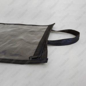 Alternative view of Nonwoven Zeminli Şeffaf Pvc Pencereli Çanta