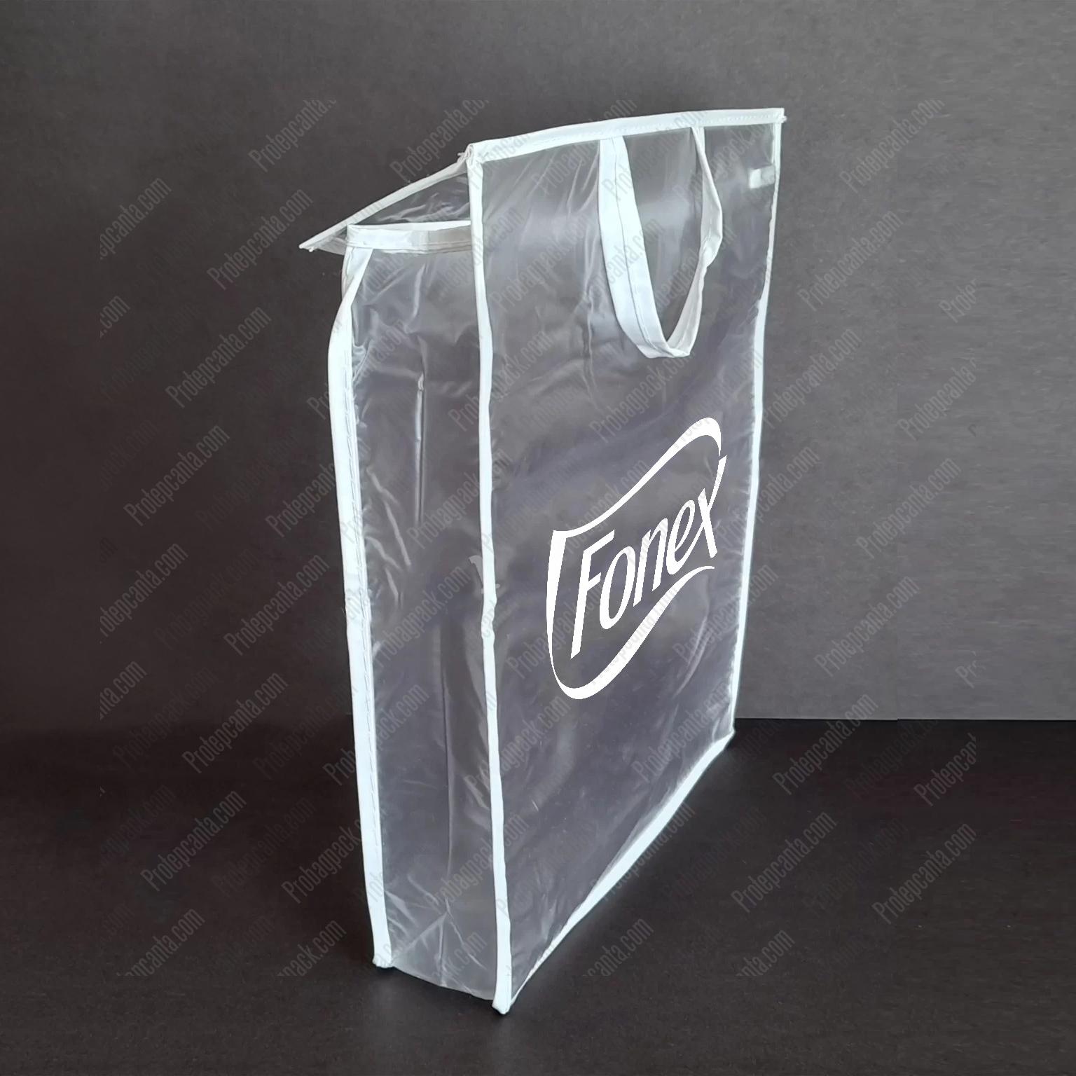 Nonwoven Biyeli Şeffaf Pvc Kozmetik Çantası 3 Nonwoven Biyeli Şeffaf Pvc Kozmetik Çantası - Görsel 3