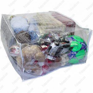 Seffaf Pvc Fermuarli Oyuncak Kilifi