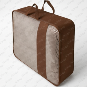 Alternative view of Nonwoven Tela Şeffaf Pvc'li Battaniye Taşıma Çantası