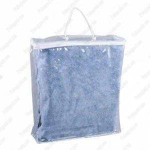 Şeffaf Yumuşak Plastik Pvc Fermuarlı Havlu - Nevresim Tekstil Çantası 7 Seffaf Yumusak Plastik Pvc Fermuarli Canta Ambalaj Celik Tel Ile Yorgan 01