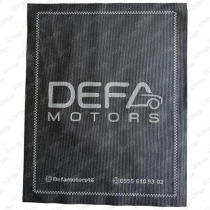 siyah kumas tela nonwoven bez oto paspas 04 Fuar Çantası