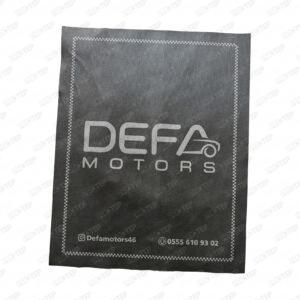 Siyah Kumas Tela Nonwoven Bez Oto Paspas 05