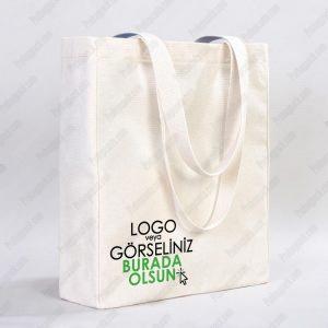 Körüklü Kanvas Bez Çanta - 35X40 Cm 11 Tam Koruklu Kanvas Canta Orgu Kulp 35X40X10 Cm 1