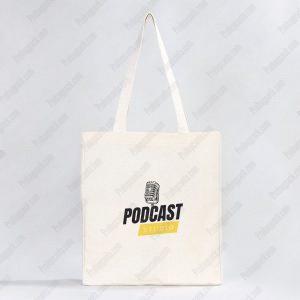 Tam Koruklu Kanvas Canta Orgu Kulp 35X40X10 Cm 5