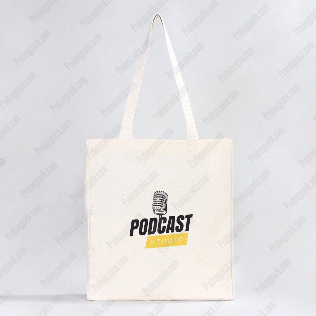 Körüklü Kanvas Bez Çanta - 35X40 Cm 6 Körüklü Kanvas Bez Çanta - 35X40 Cm - Görsel 6