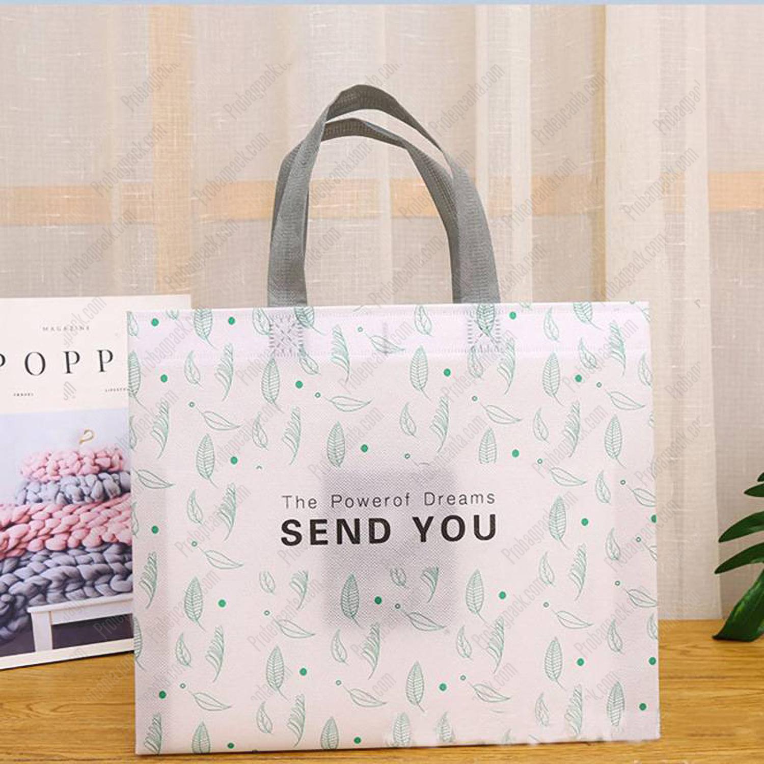 Ultrasonik Dokuma Olmayan Lamineli Alışveriş Çantası 2 Ultrasonik Dokuma Olmayan Lamineli Alışveriş Çantası - Görsel 2