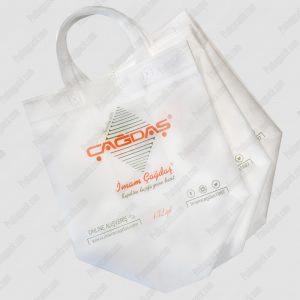 Toptan Bez Çanta Üretici 319 Ultrasonik Körüklü Baklava Tela Nonwoven Çanta 1 Kg (25*30*20 Cm)