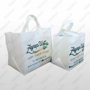 Ultrasonik Koruklu Kadayif Kunefe Katmer Tela Nonwoven Canta