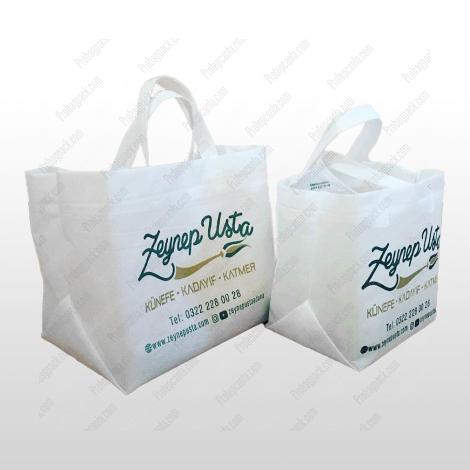 Pastane, Tatlıcı Ve Fırın Ultrasonik Körüklü Tela Çanta 3 Pastane, Tatlıcı Ve Fırın Ultrasonik Körüklü Tela Çanta - Görsel 3