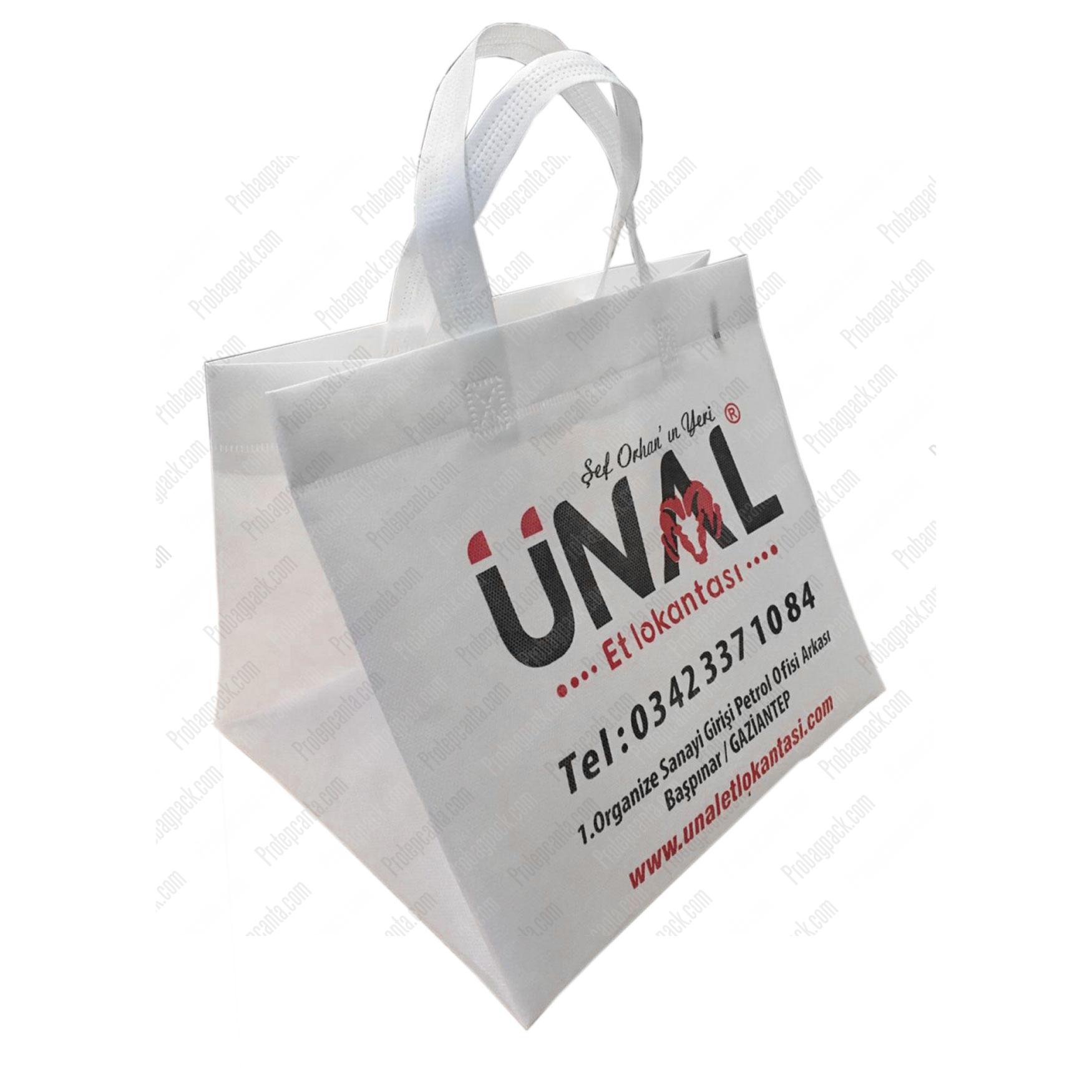 Ultrasonik Restaurant Lokanta Cafe Tela Nonwoven Çanta 1 Ultrasonik Restaurant Lokanta Cafe Tela Nonwoven Çanta