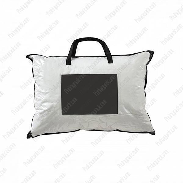Fermuarlı Yastık İçin Şeffaf Pvcli Nonwoven Bez Çanta 1 Fermuarlı Yastık İçin Şeffaf Pvcli Nonwoven Bez Çanta
