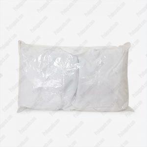 Toptan Bez Çanta Üretici 200 Fermuarlı Yastık İçin Şeffaf Pvcli Nonwoven Bez Kılıf